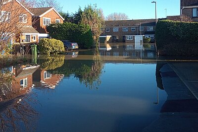 Flooding in South Abingdon