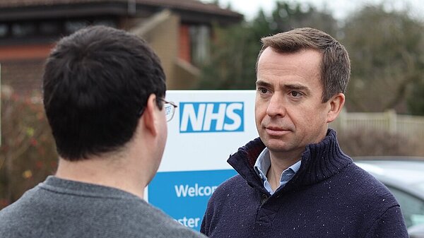 A Fair deal for the NHS with Calum Miller parliamentary candidate for Bicester & Woodstock