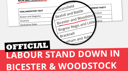 Bicester & Woodstock isn't a Labour target